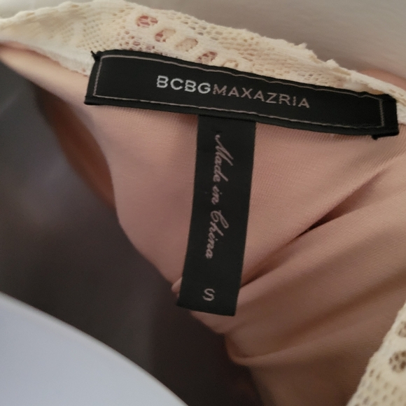 BCBG MaxAzria Maternity Dress Mesh, Sz S - Picture 3 of 7